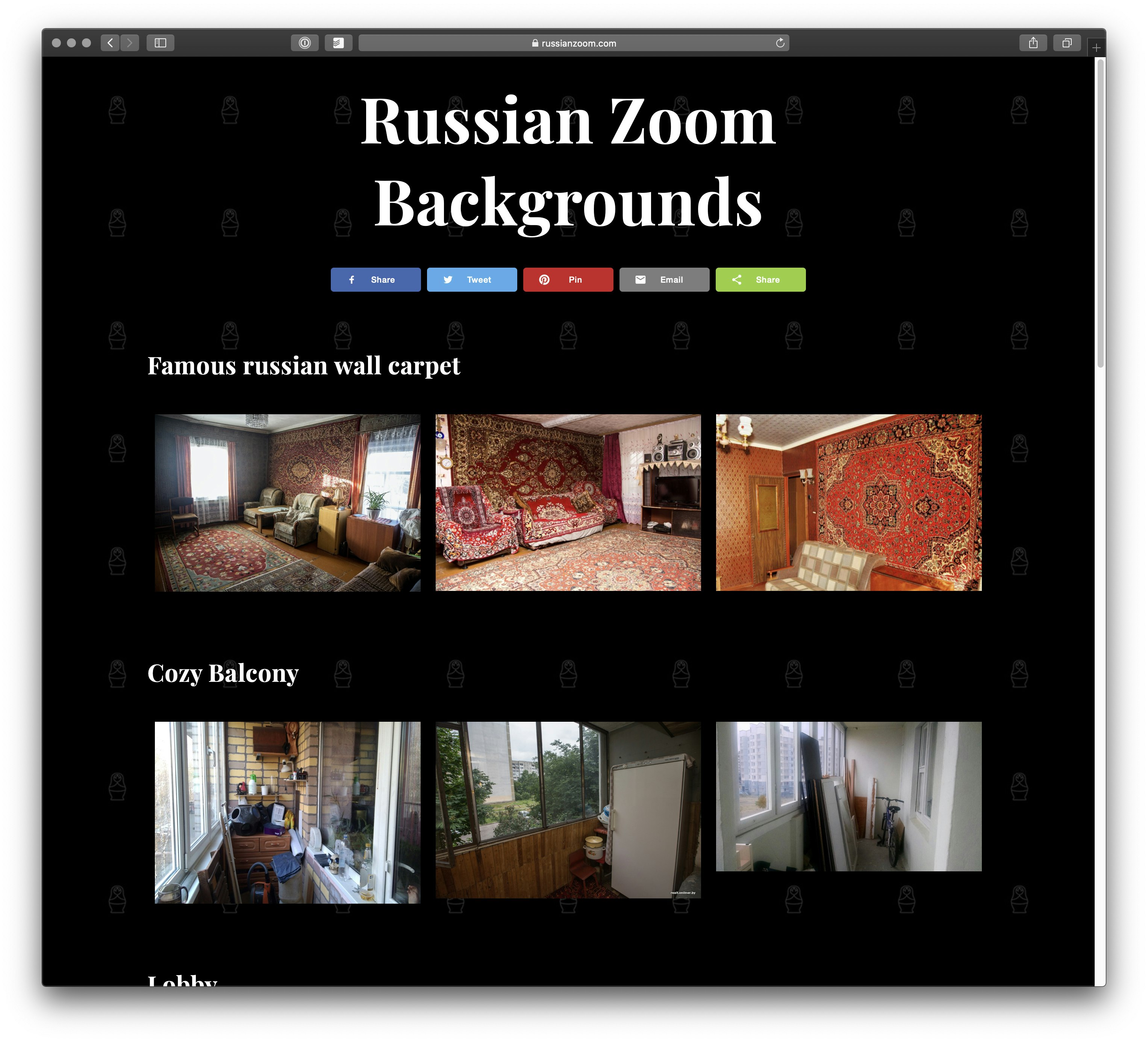 Russian Zoom Backgrounds gallery image