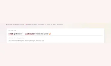 Email Subject Line, Inbox Preview Tester gallery image