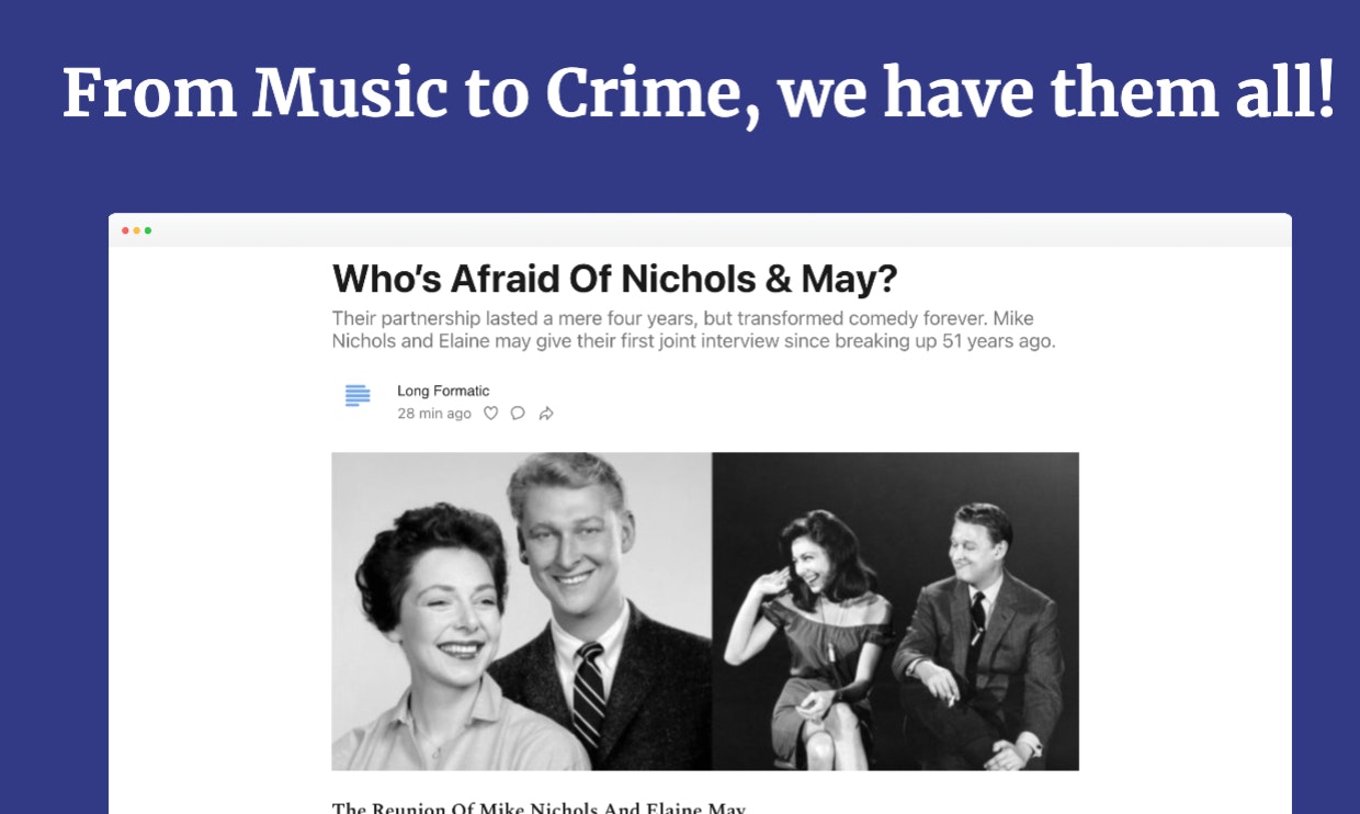 Long Formatic gallery image