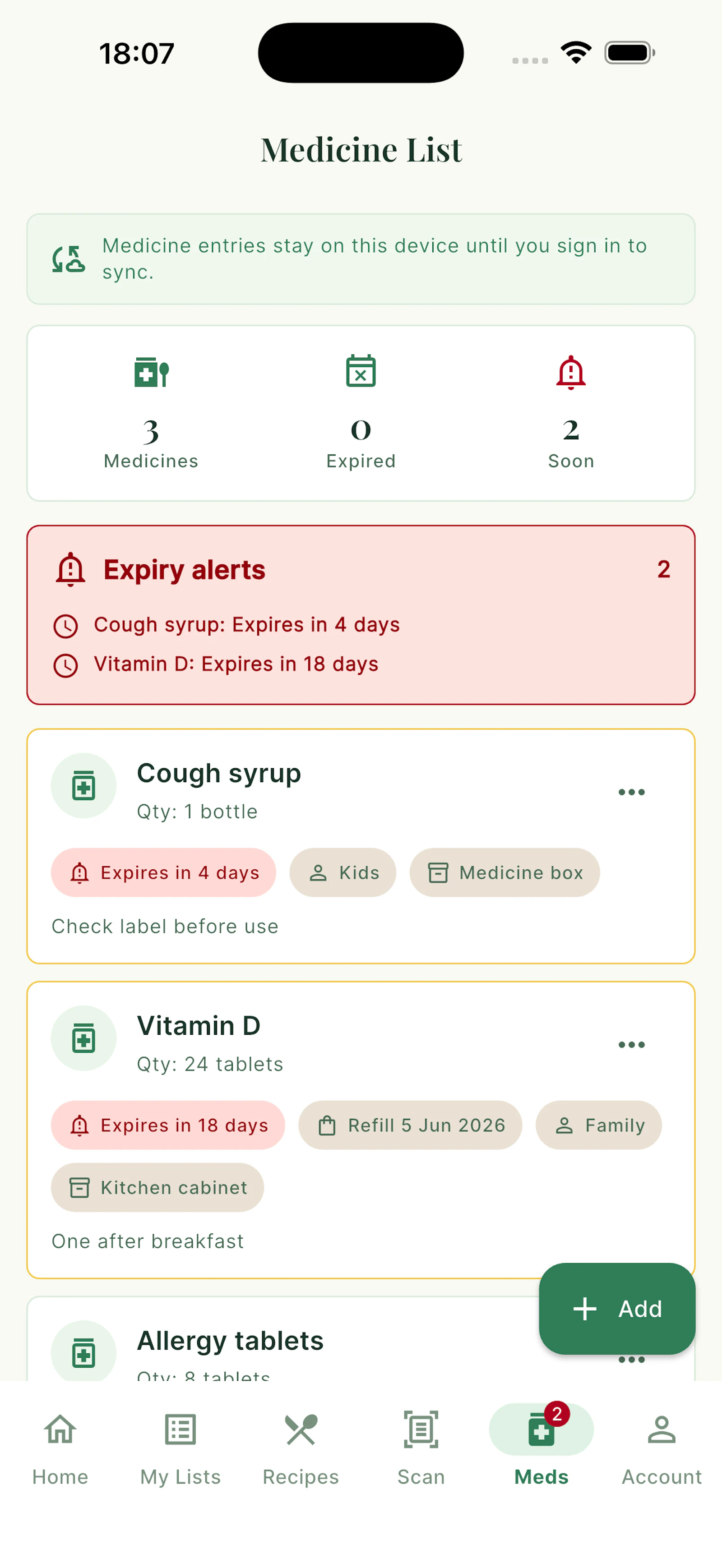 GroceryShare screenshot 5