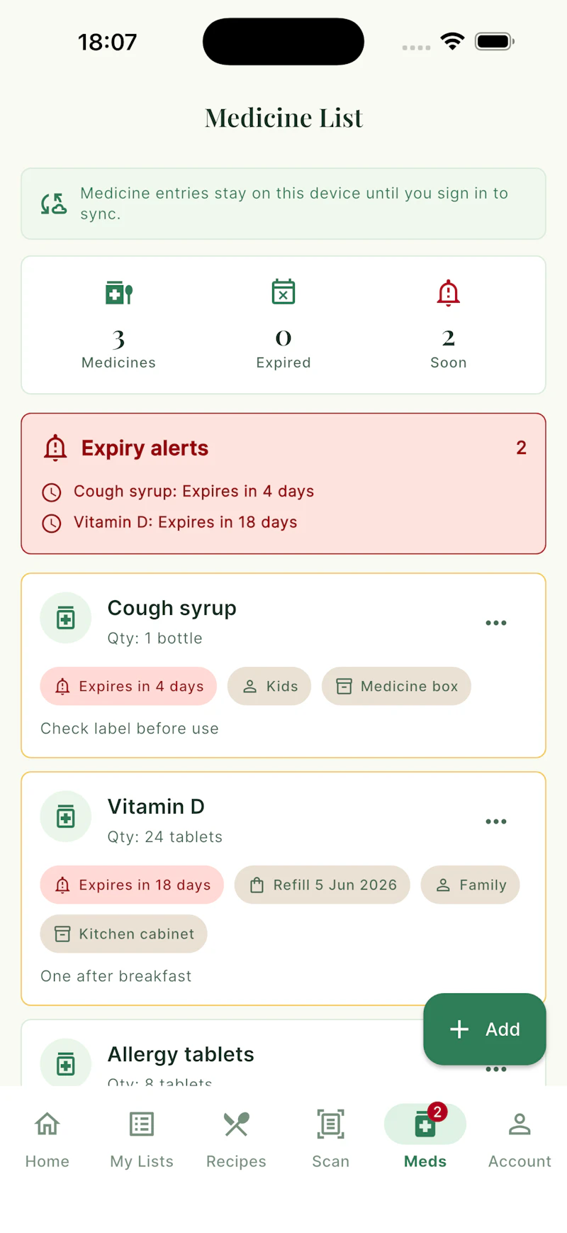 GroceryShare screenshot 5