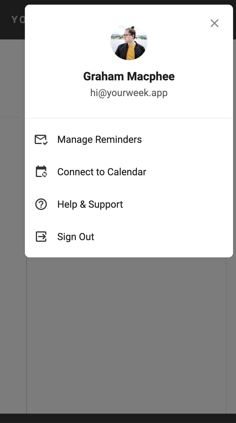 Your Week gallery image