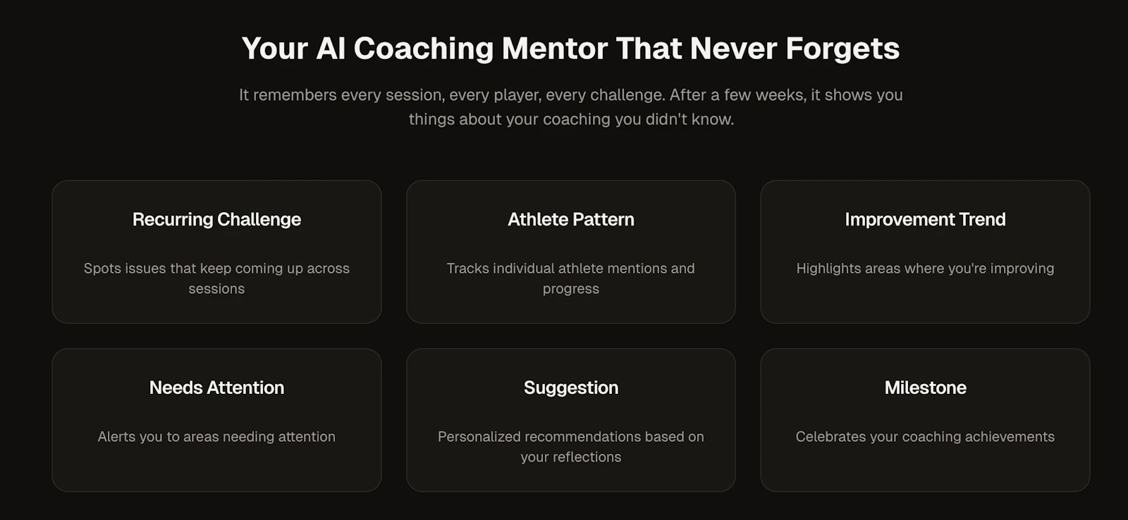 Coach Reflection screenshot 3