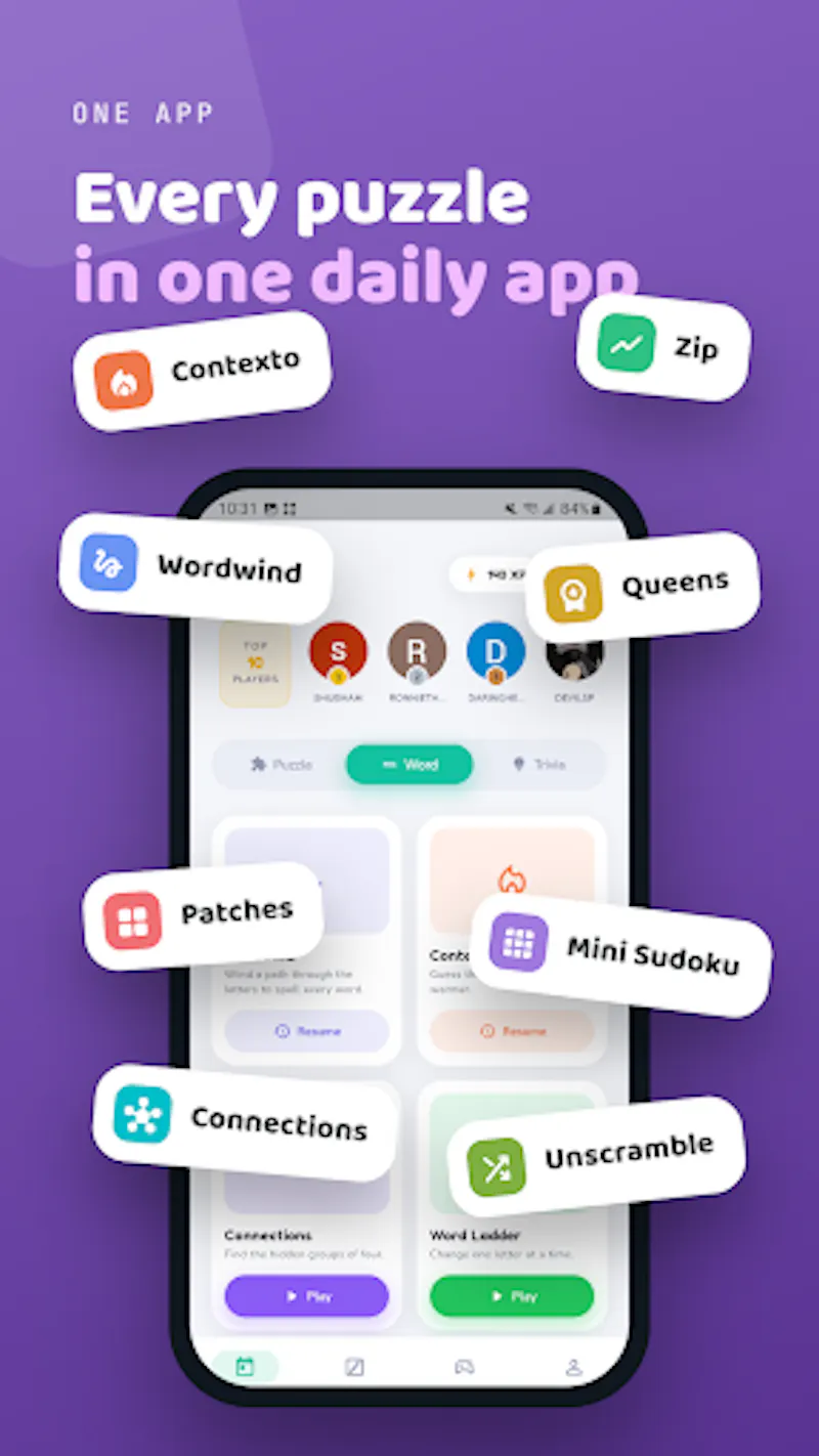 Brain Jam: Daily Puzzle Games screenshot 2