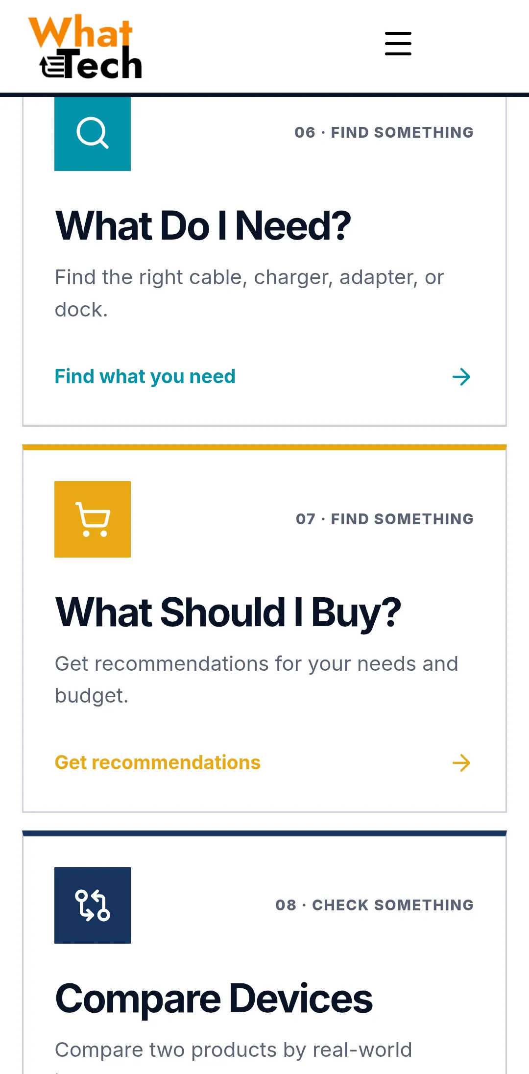 WhatTech — All tech tools in one site gallery image