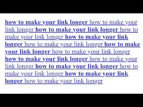 Make My Link Longer gallery image