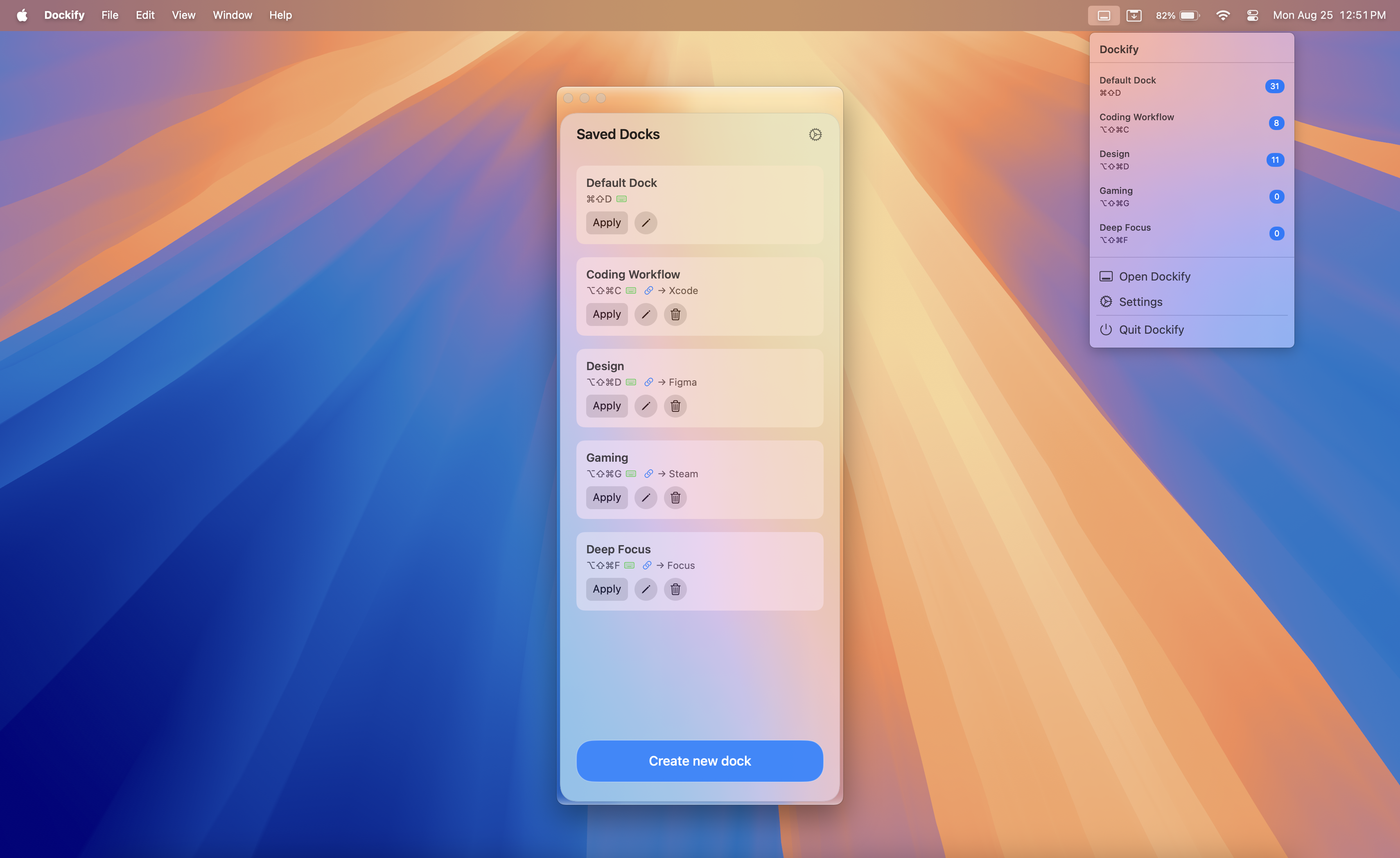 Média Faire coiffer - Personnalisez et changez instantanément votre quai Mac 3