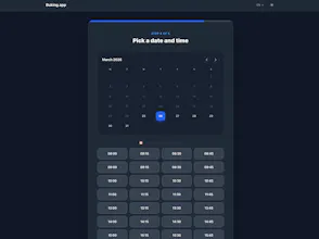 Buking app gallery image