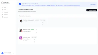 PostSpread - Social Media Scheduler gallery image