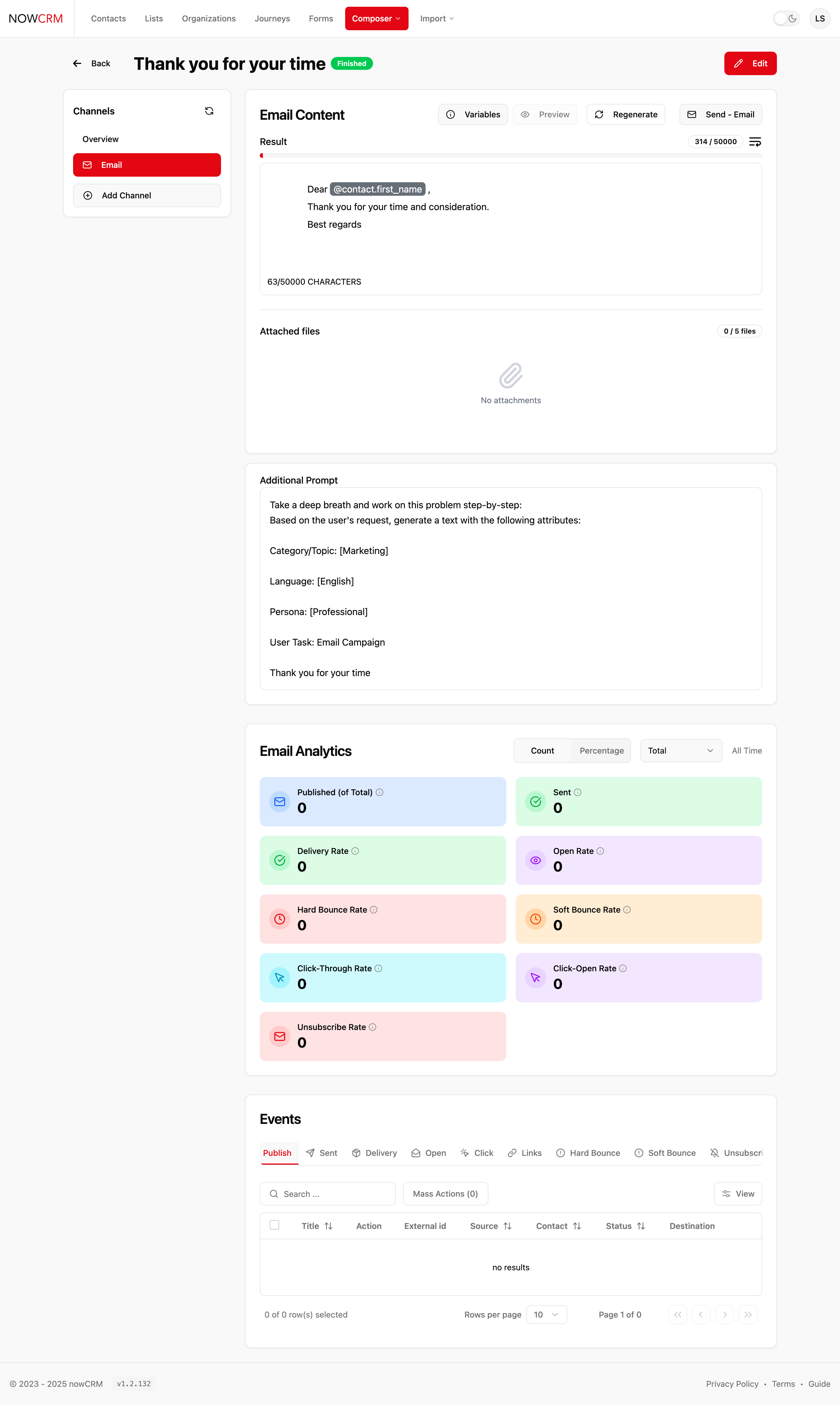 nowCRM - open source CRM for NGOs gallery image