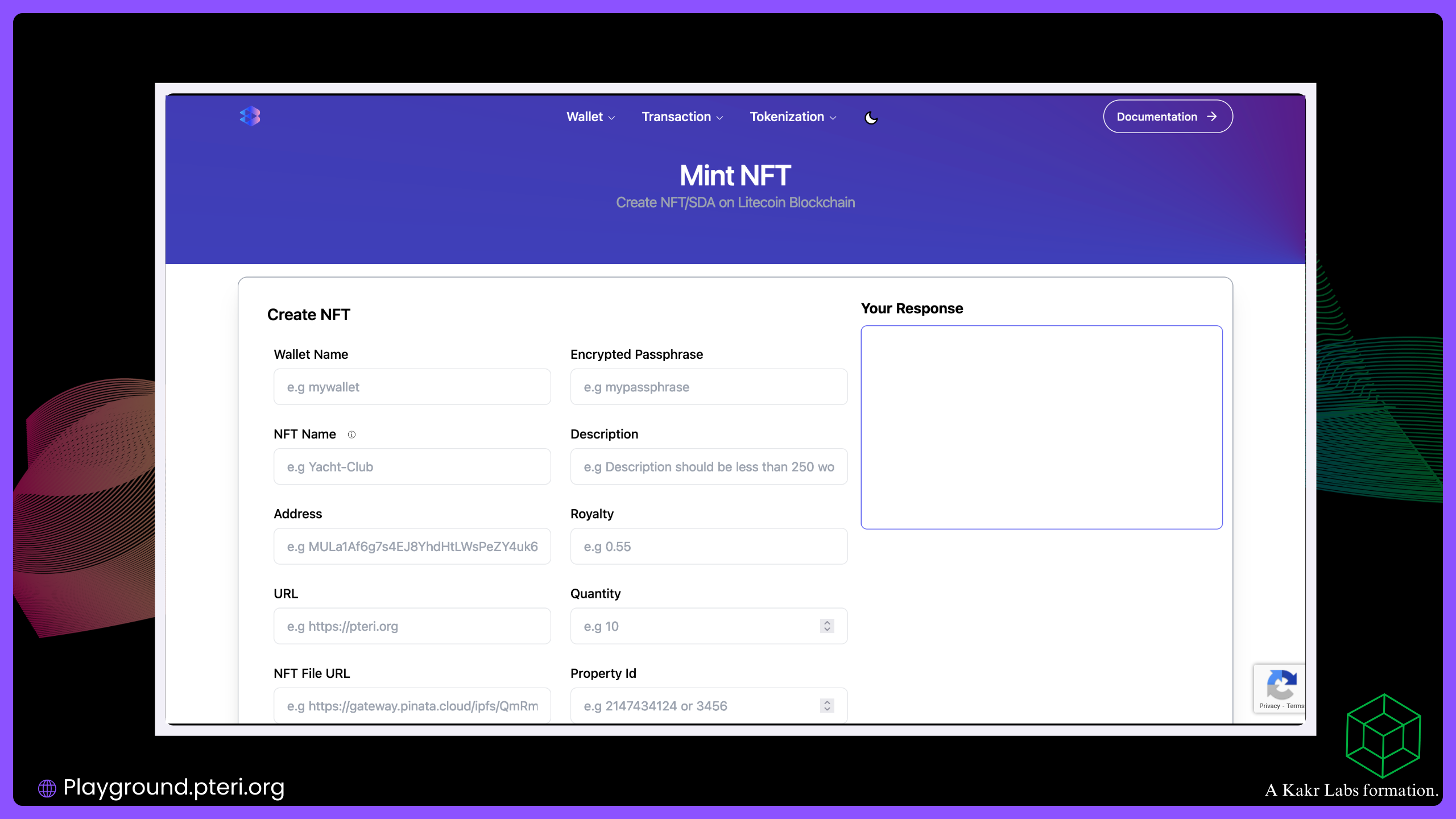 LiaaS Playground gallery image