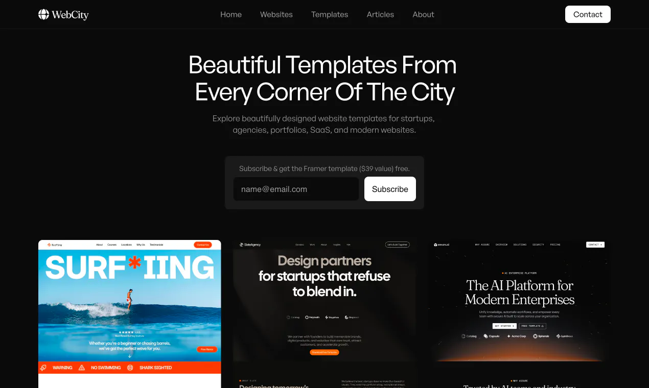 WebCity gallery image