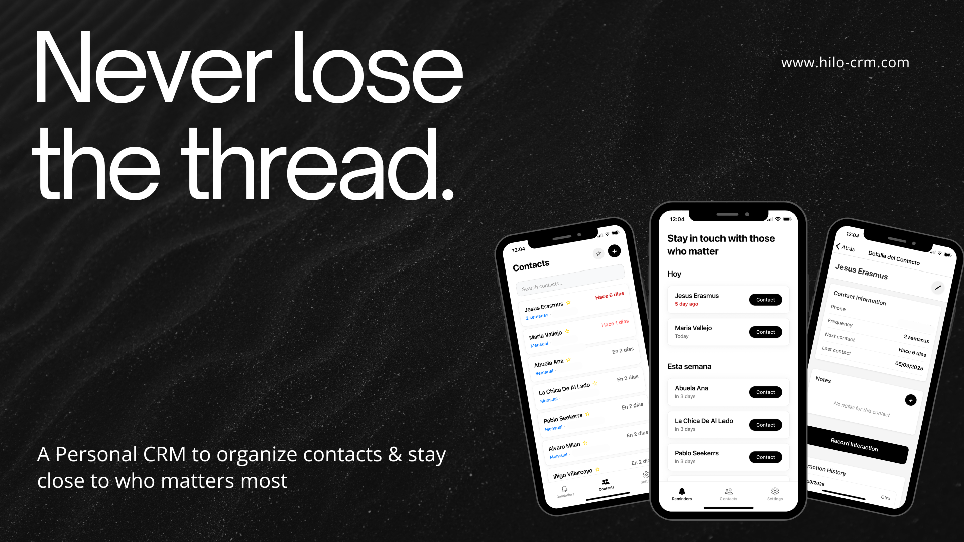 Hilo Personal CRM gallery image