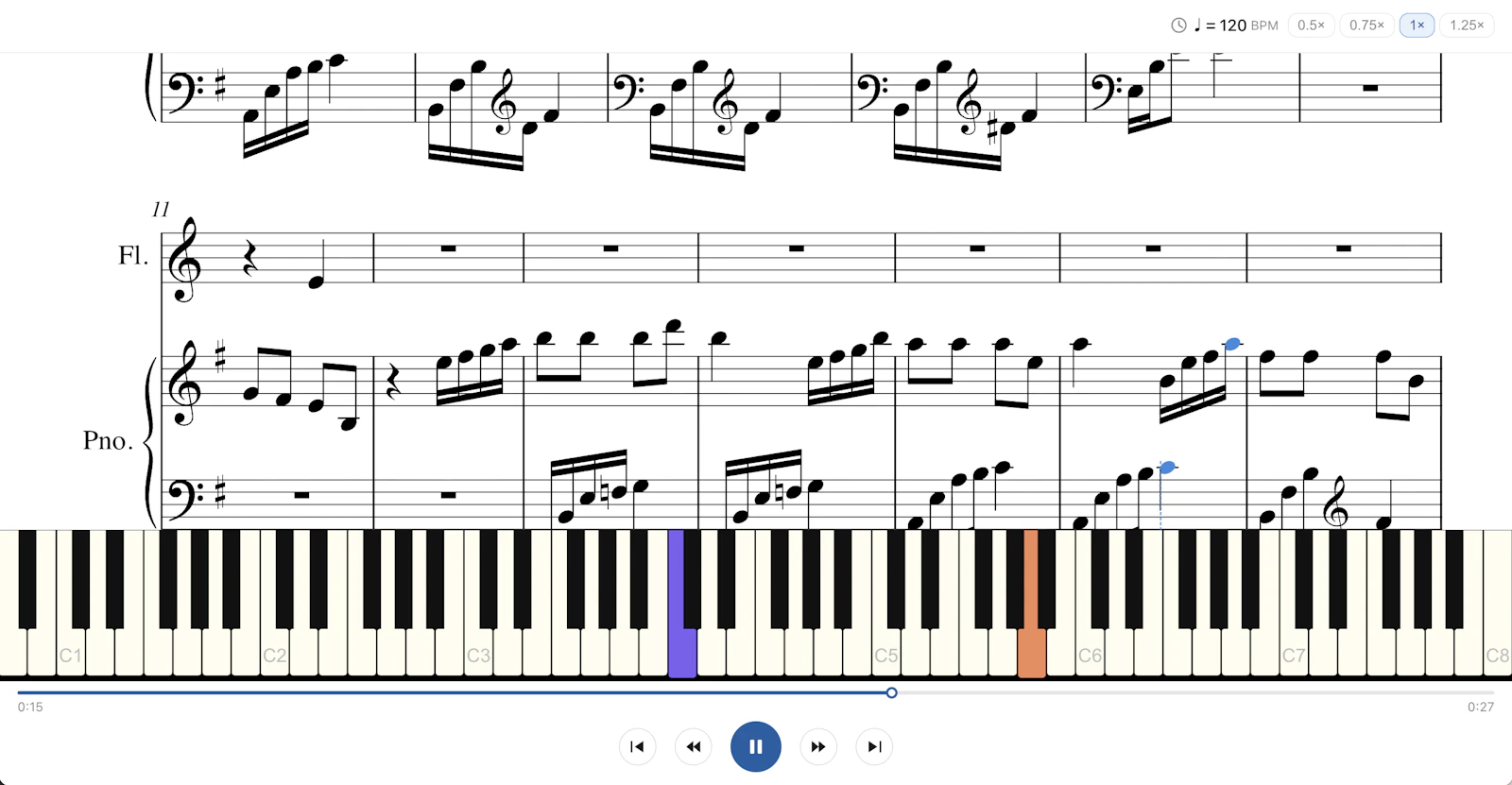 Simple Sheet Music screenshot 2