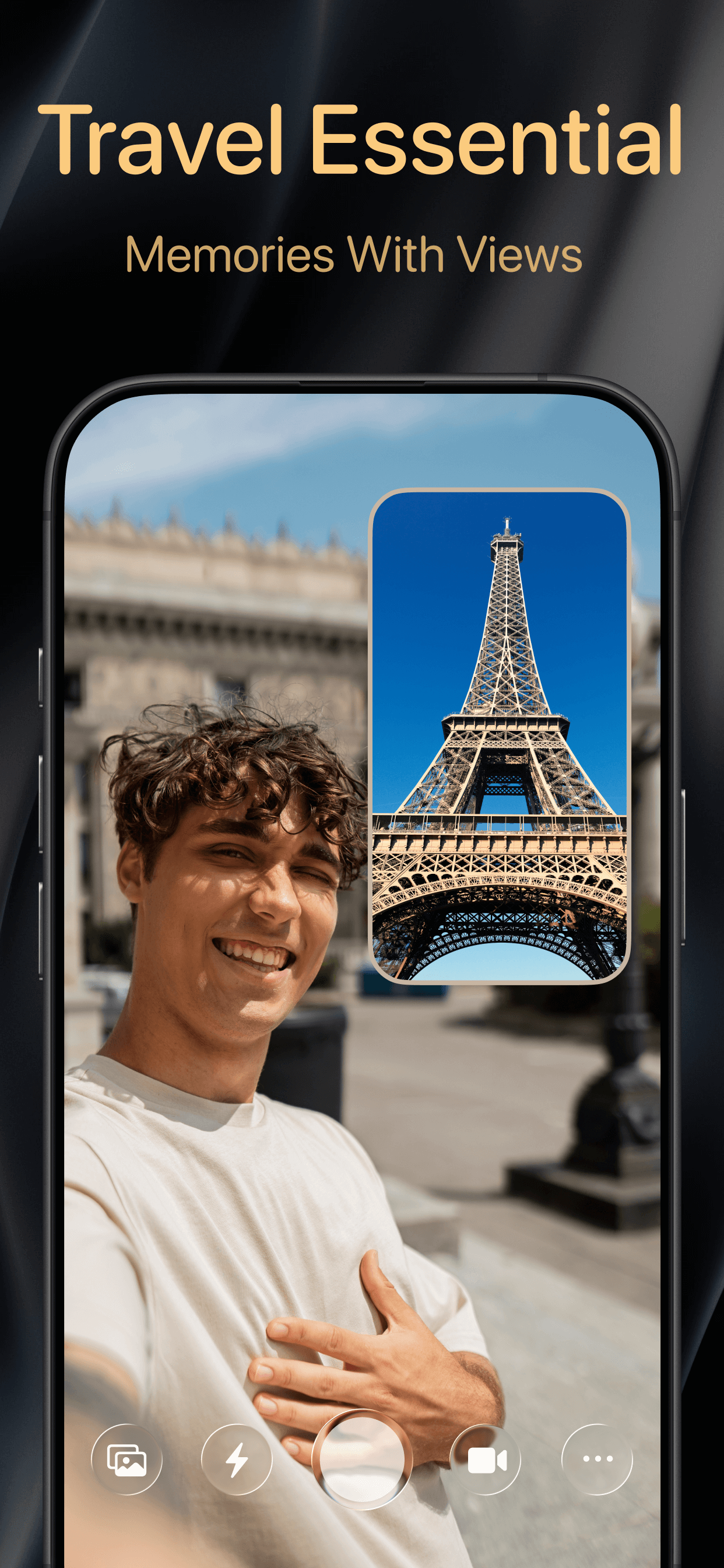 Média 2 camera - Capture double: caméra avant et arrière (iPhone 11, iOS 17) 10