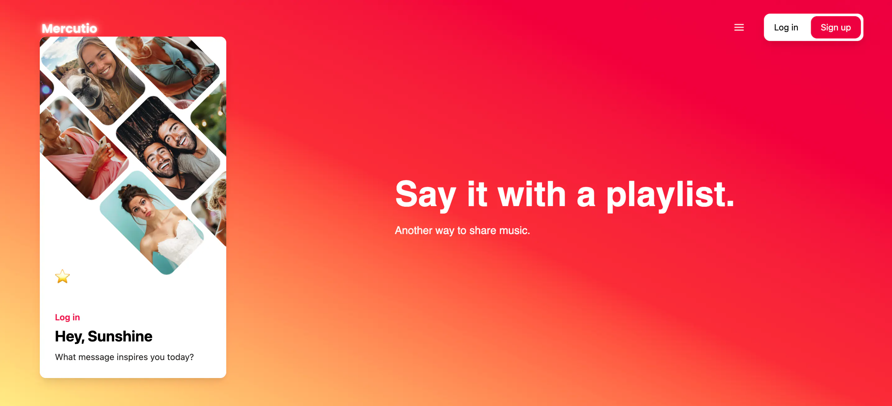 Say it with a playlist gallery image