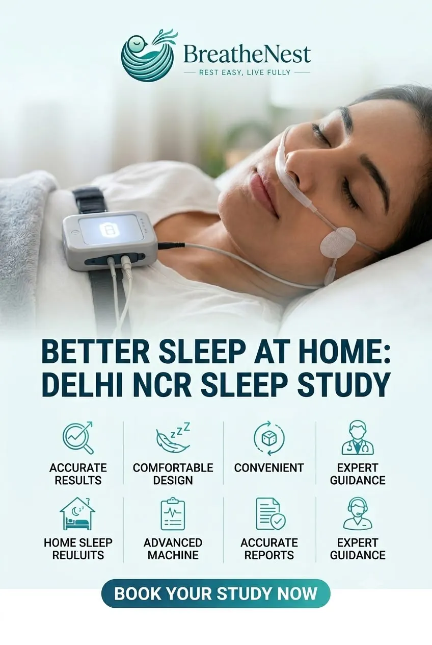 Breathenest Sleep Study Test | Delhi NCR