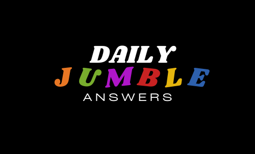 Jumble Answers