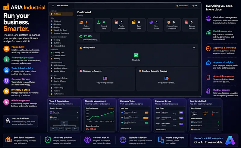 ARIA — AI that acts, not just chats screenshot 4
