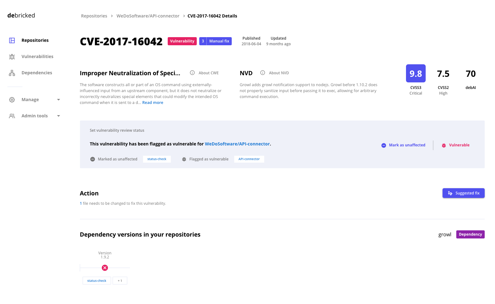 Debricked gallery image