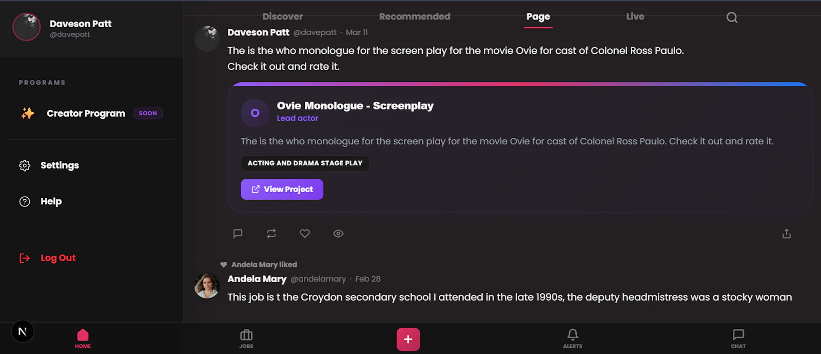 Insorea - AI Native Networking App screenshot 3