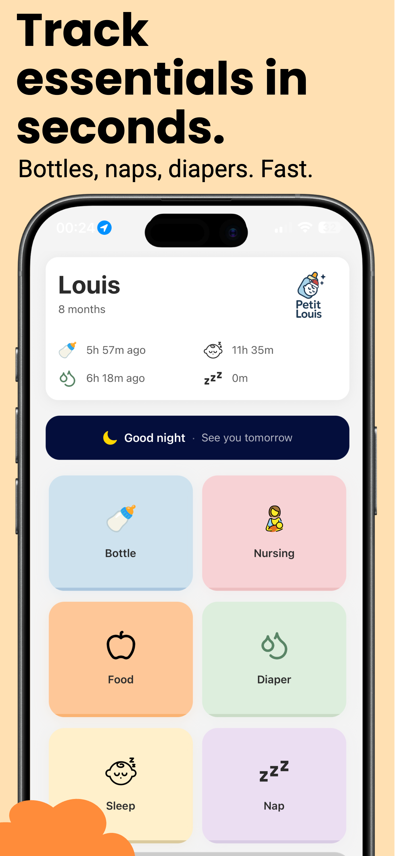 Petit Louis:  Baby Tracker gallery image