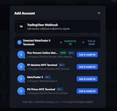 TradingView Copier Pro — Automate TV-MT5 gallery image