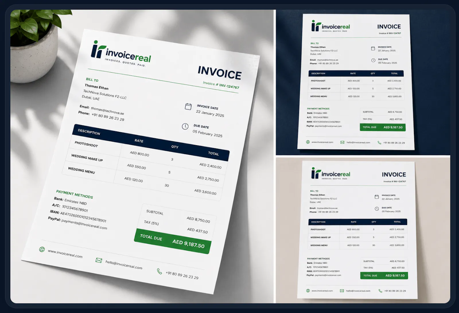 InvoiceReal screenshot 1
