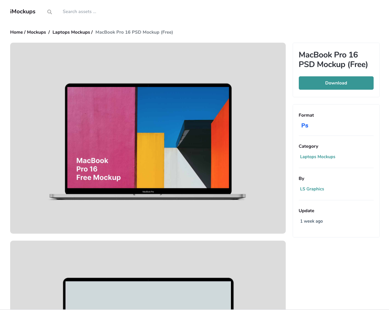 iMockups gallery image