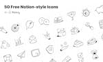 Free Notion-style Icons image