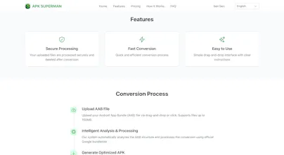 AAB to APK Converter Online gallery image