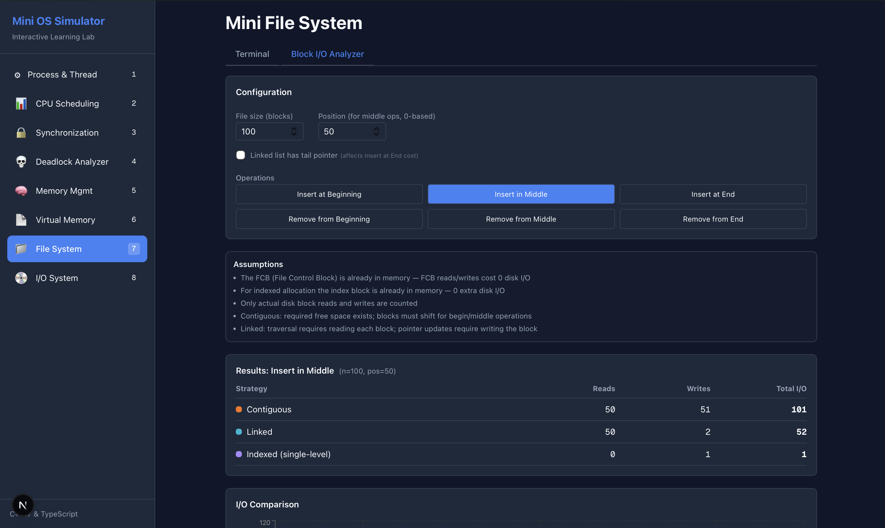 Mini OS Simulator gallery image