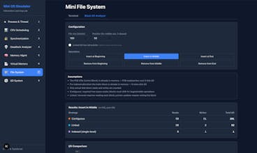 Mini OS Simulator gallery image
