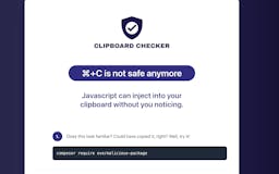 Clipboard Checker media 3