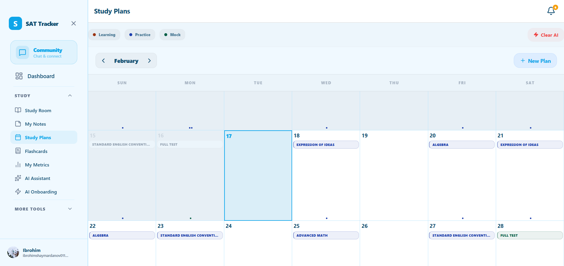 SAT Tracker - Screenshot 2 showing product features and functionality