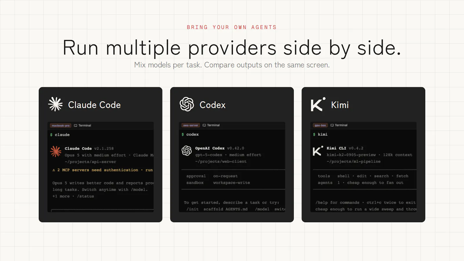 49agents IDE screenshot 4