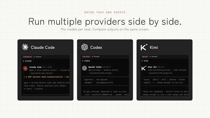 49agents IDE screenshot 4