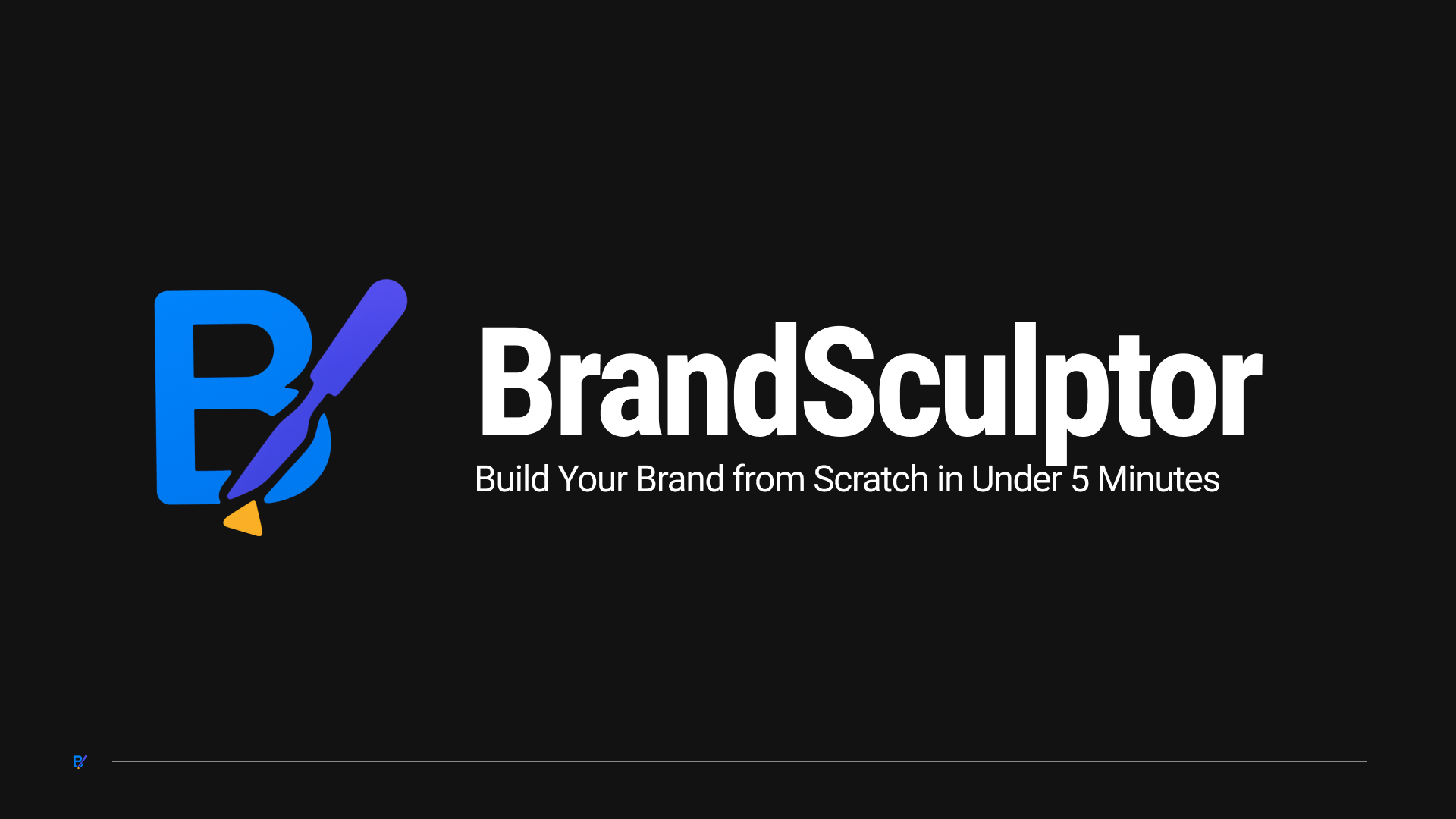 Mídia 1 de BrandSculptor - Crie sua marca e logotipo com menos de 5 minutos com ai