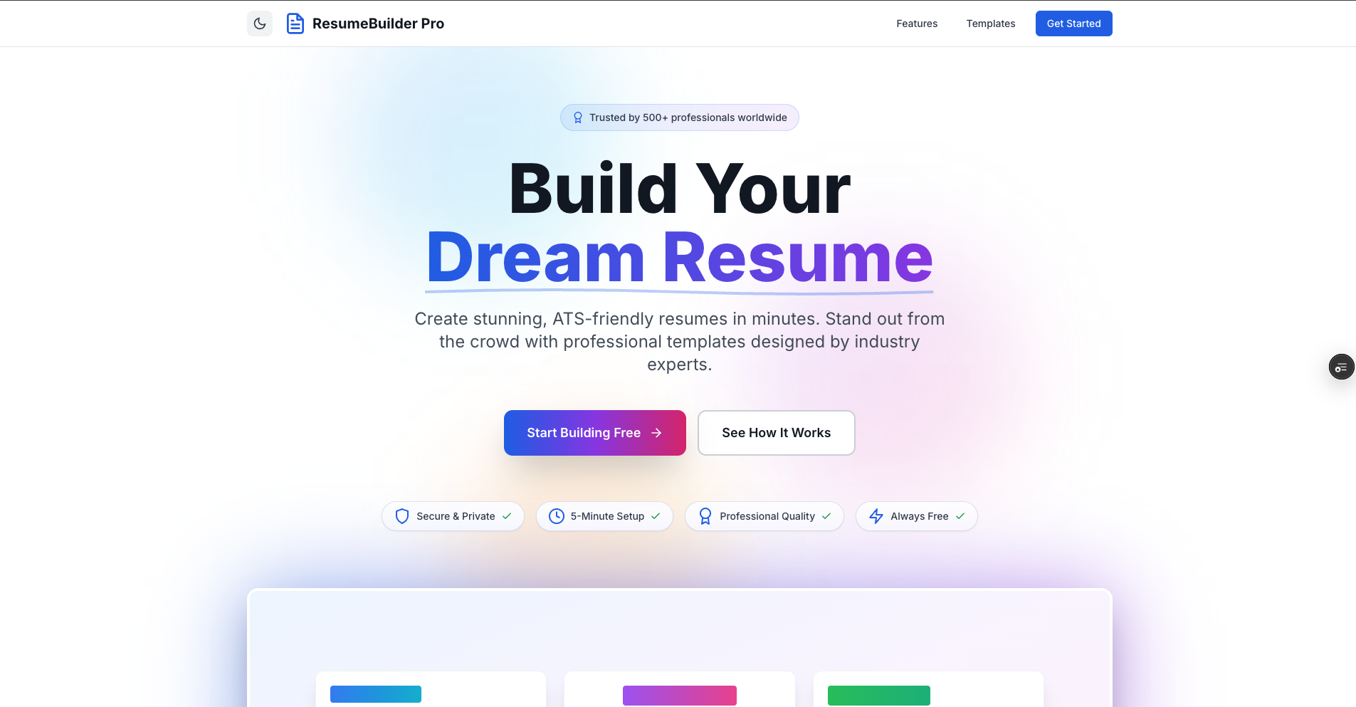 ResumeBuilder Pro gallery image