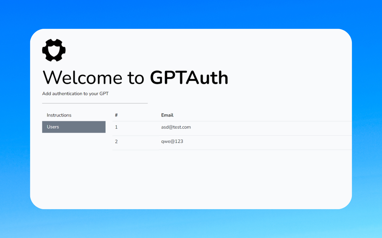 GPT Auth gallery image