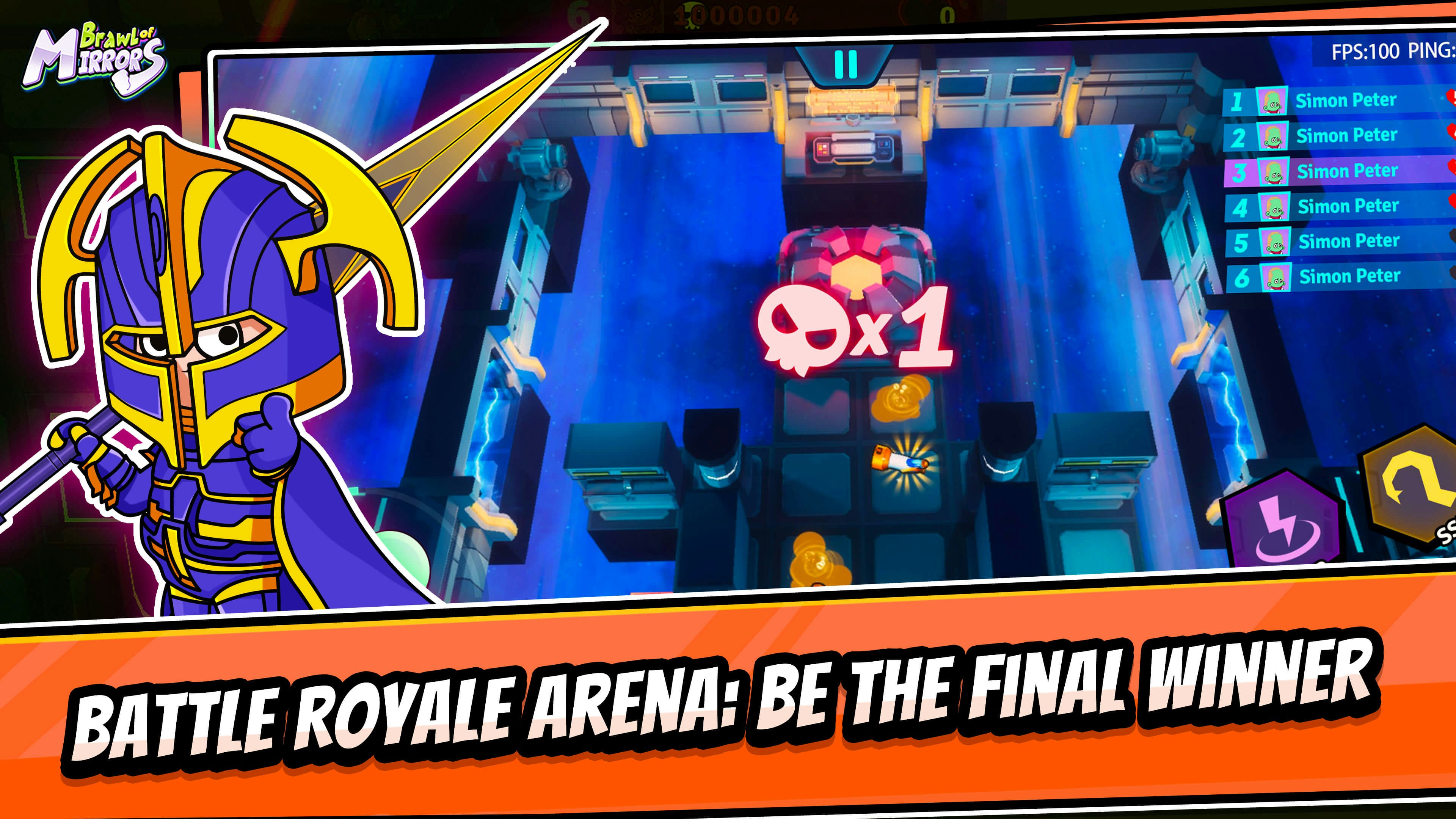 Brawl van spiegels - Battle Royale Style Arena media 5