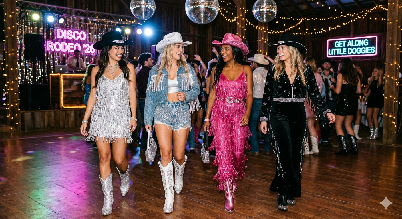 Disco Cowboy Hat