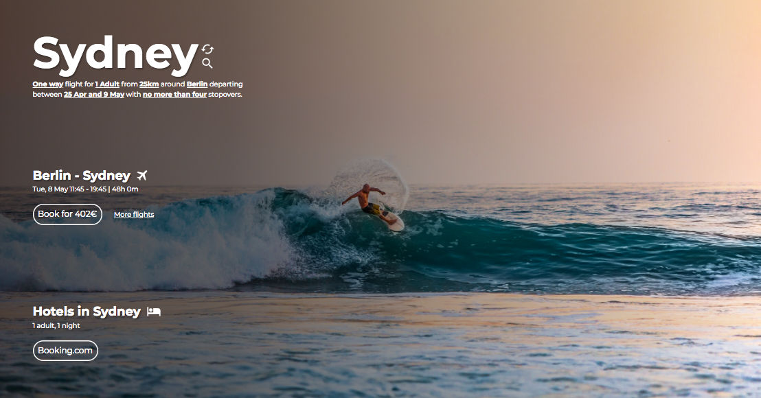 AwayTab gallery image