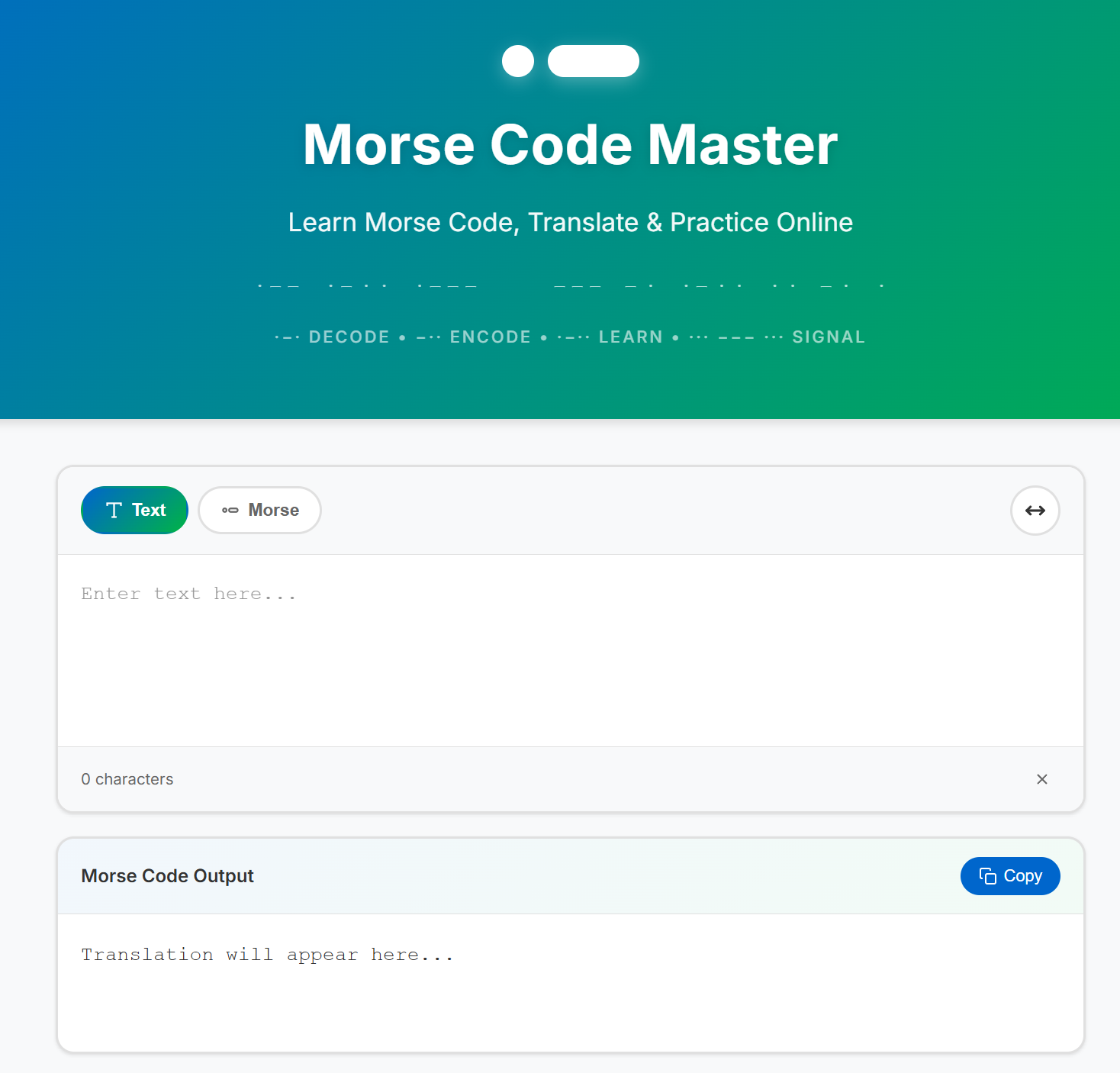 Morse Code Master gallery image