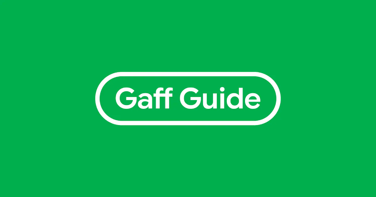 GaffGuide gallery image