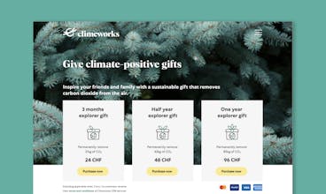 A climate-positive gift gallery image