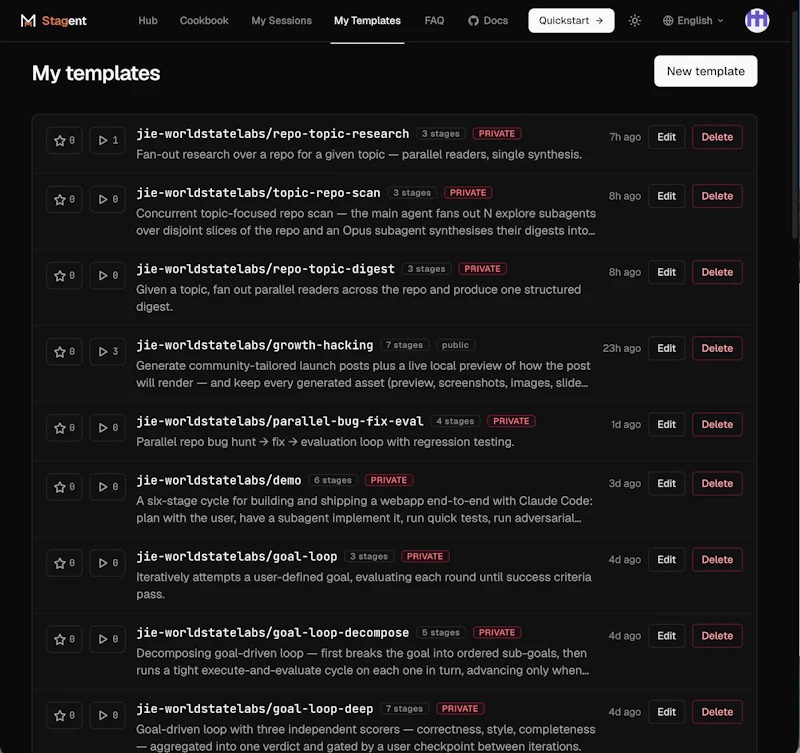 Stagent screenshot 9