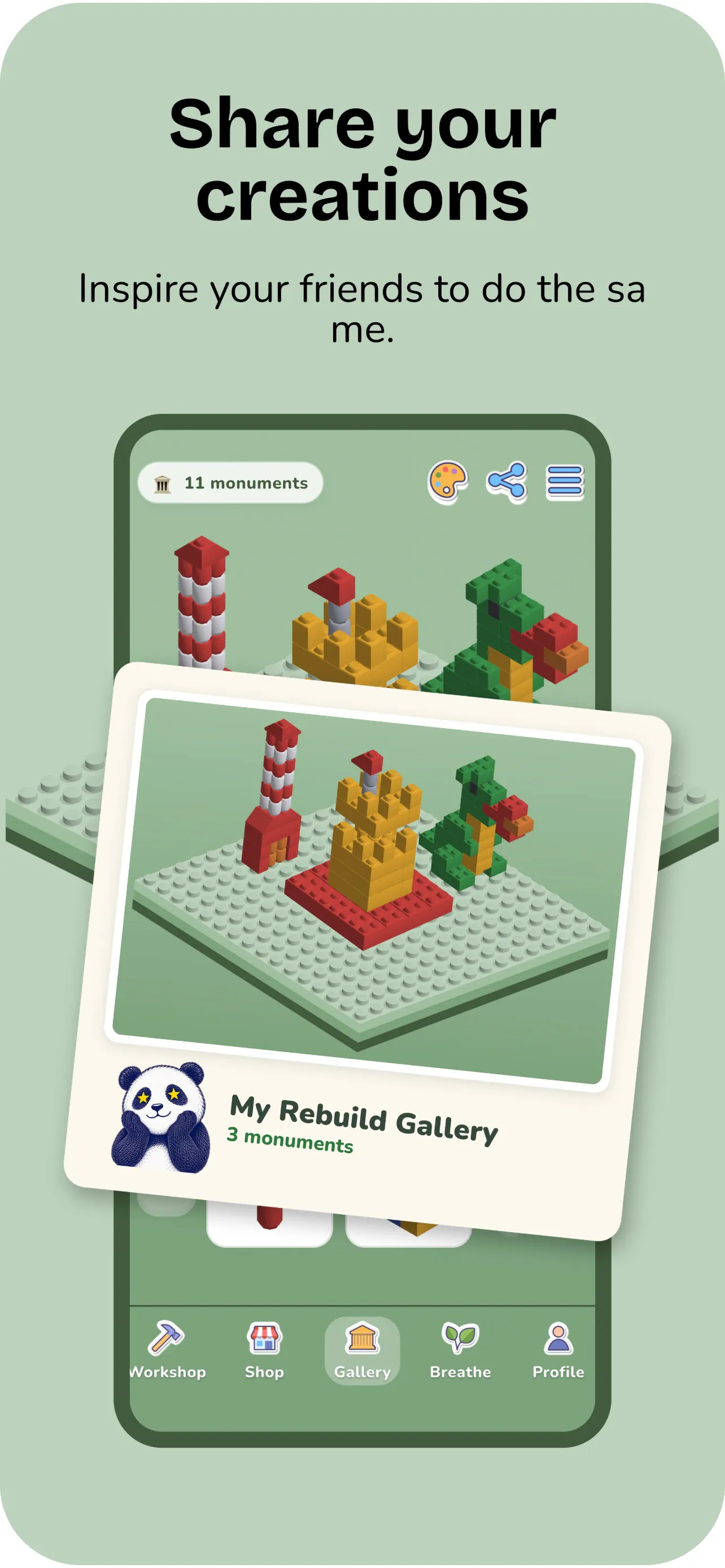 Rebuild: Resist & Build iOS App gallery image