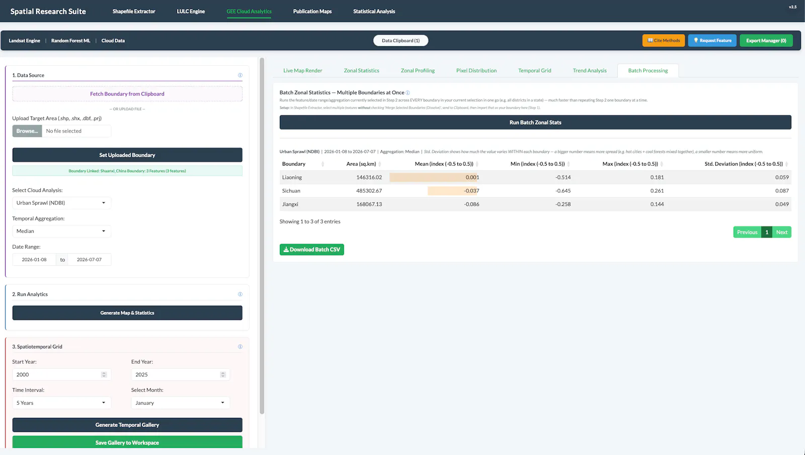 Spatial Research Suite screenshot 4