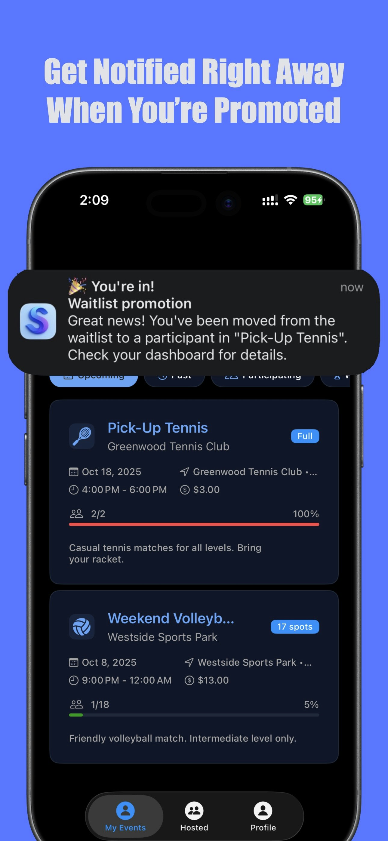 Sportsflow - Screenshot 3 preview